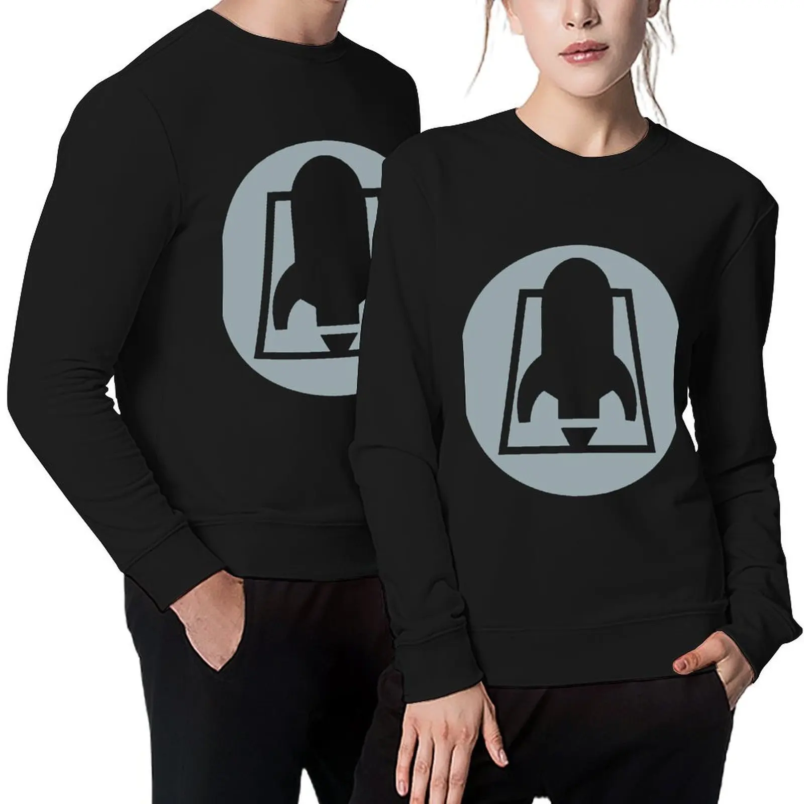 

Rocket From The Crypt Logo Pullover autumn new products korean style clothes anime clothing winter clothes men's sweatshirts