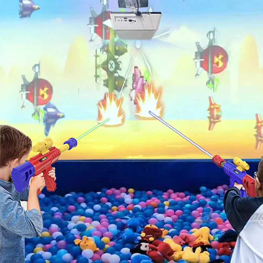 Indoor Amusement Park Kid's Interactive Projection Games Interactive Wall Projector