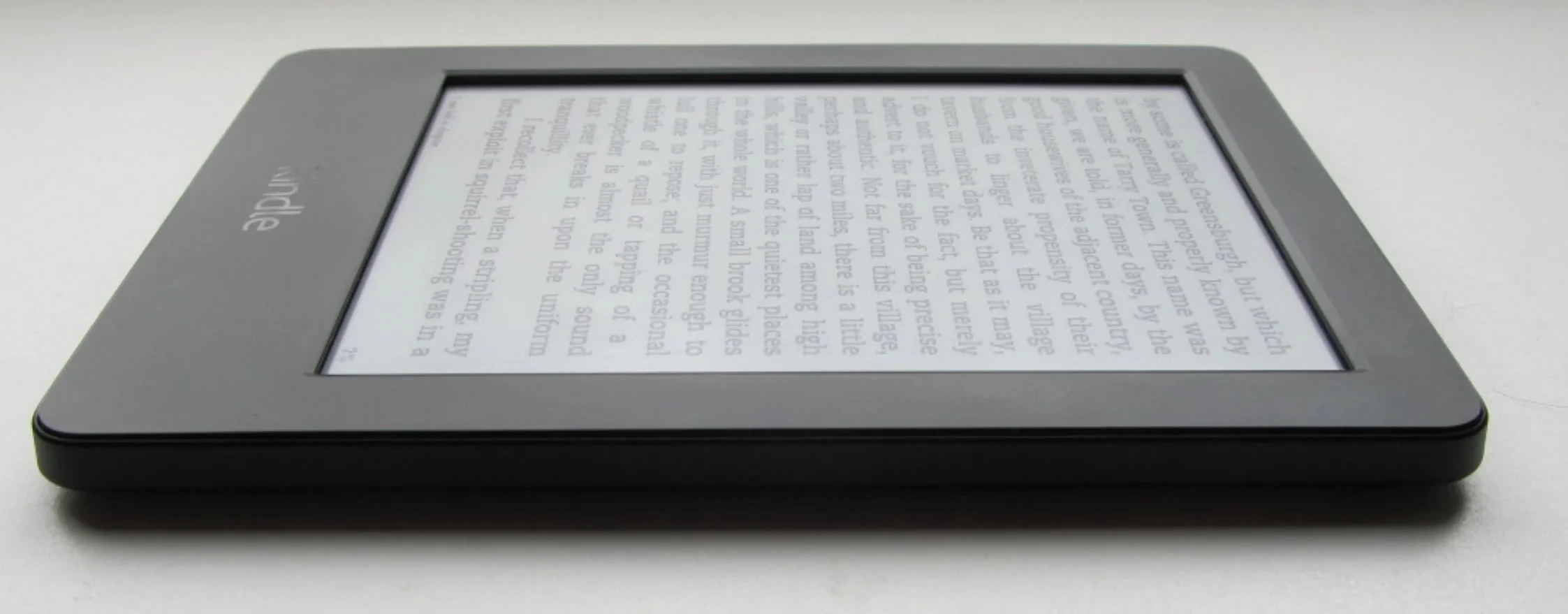 قارئات الكتب الإلكترونية 4GBKindle 7th مقاس 6 بوصات بدون إضاءة خلفية قابلة للتسجيل وشاشة حبر إلكتروني واتصال WIFI ولغات متعددة
