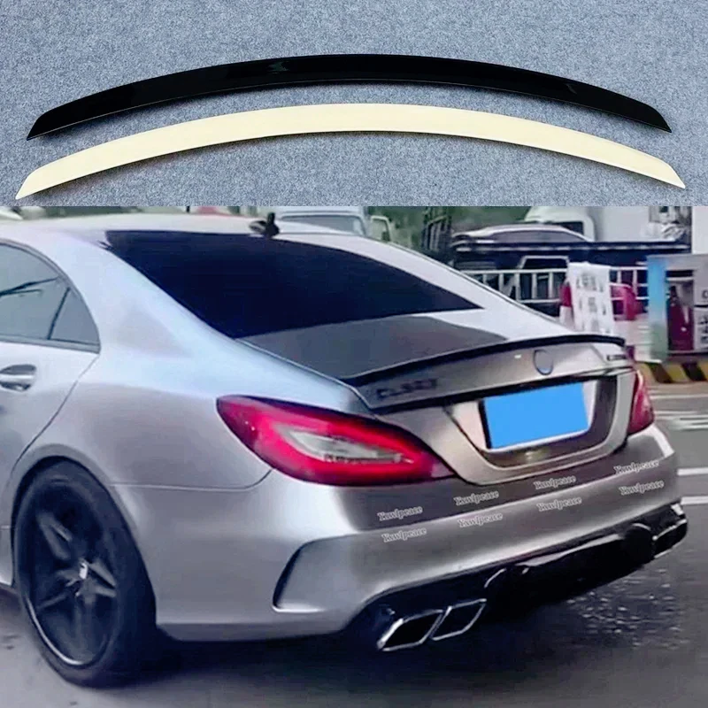 

AMG Style For Mercedes CLS Class W218 2011 2012 2013 2014 2015 2016 ABS Plastic Rear Trunk Lip Spoiler Car Accessories