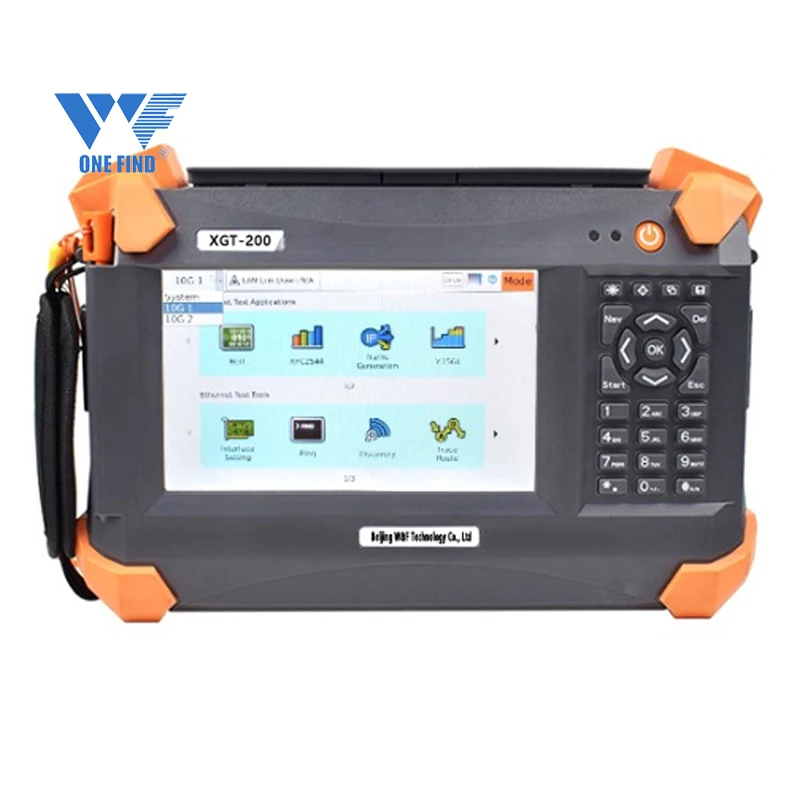 WF-GT-20  with Touch Screen Layer 1/2/3/4 BERT test 10Gbit Ethernet Cable Tester