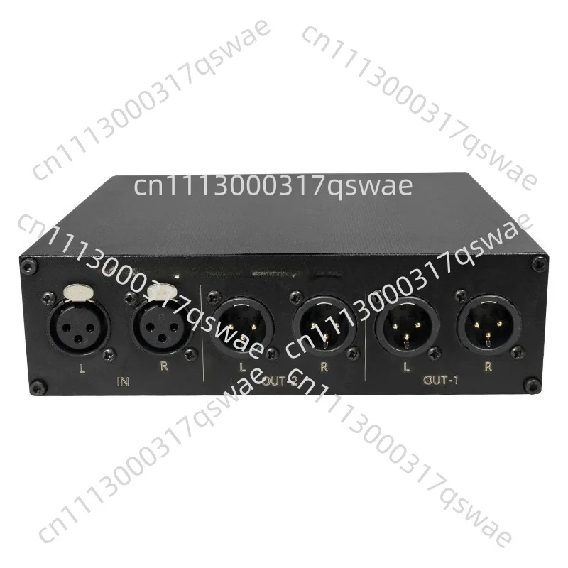 Balanced Audio Switcher, 2 In 1 Out / 1 In 2 Out Lossless Signal Selector Splitter