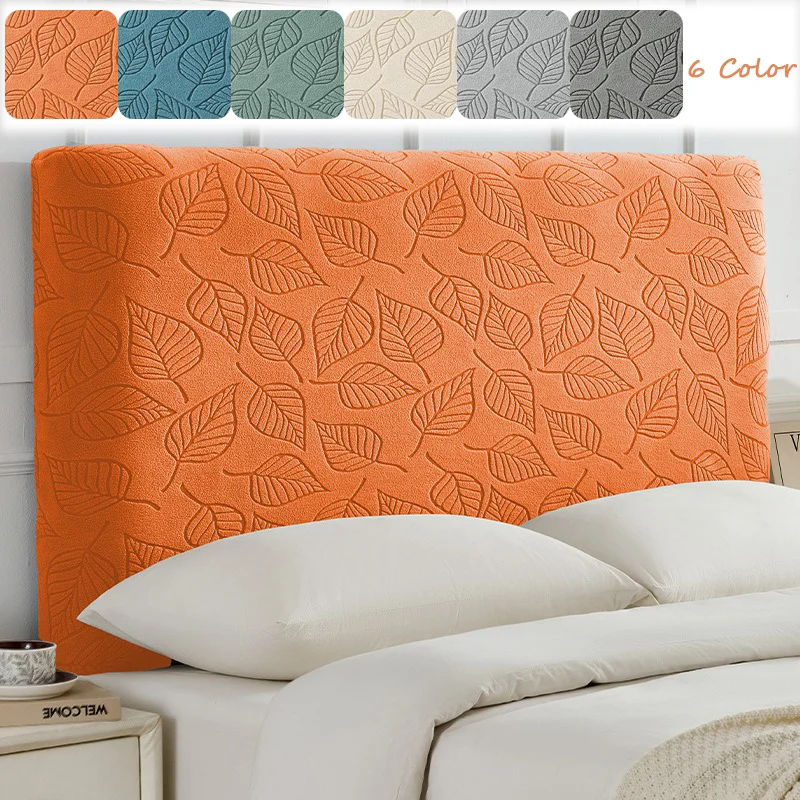 

2026 New Elastic All-Inclusive Jacquard Headboard Cover Dustproof Anti-Slip Wear-Resistant Bed Protector Fit 1.2/1.5/1.8/2m Bed