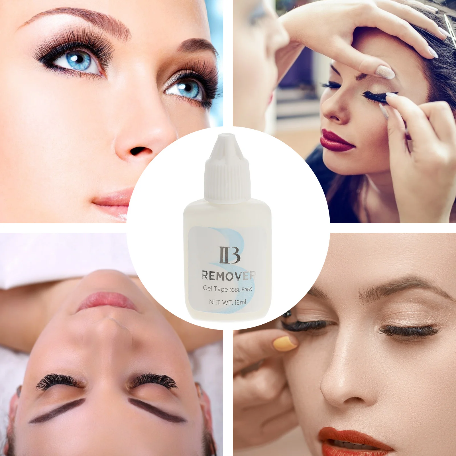 15ml Eyelash Extension Glue Remover Fast Acting Formula Gel Eyelash Extension Remover makeup glue remover