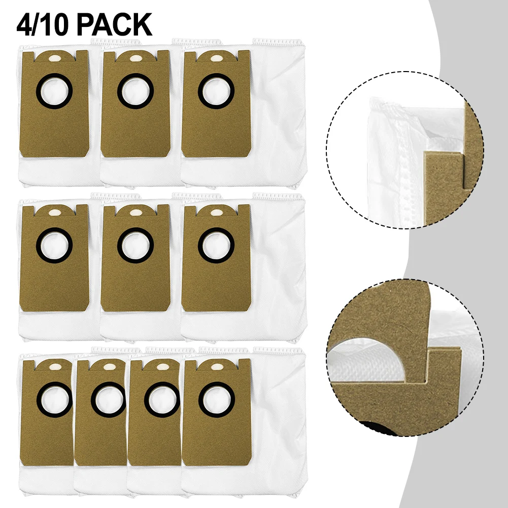 10 Pack of Replacement Dust Bags for Lubluelu For SL60 Plus Optimal Filtration for a Healthier Home Environment