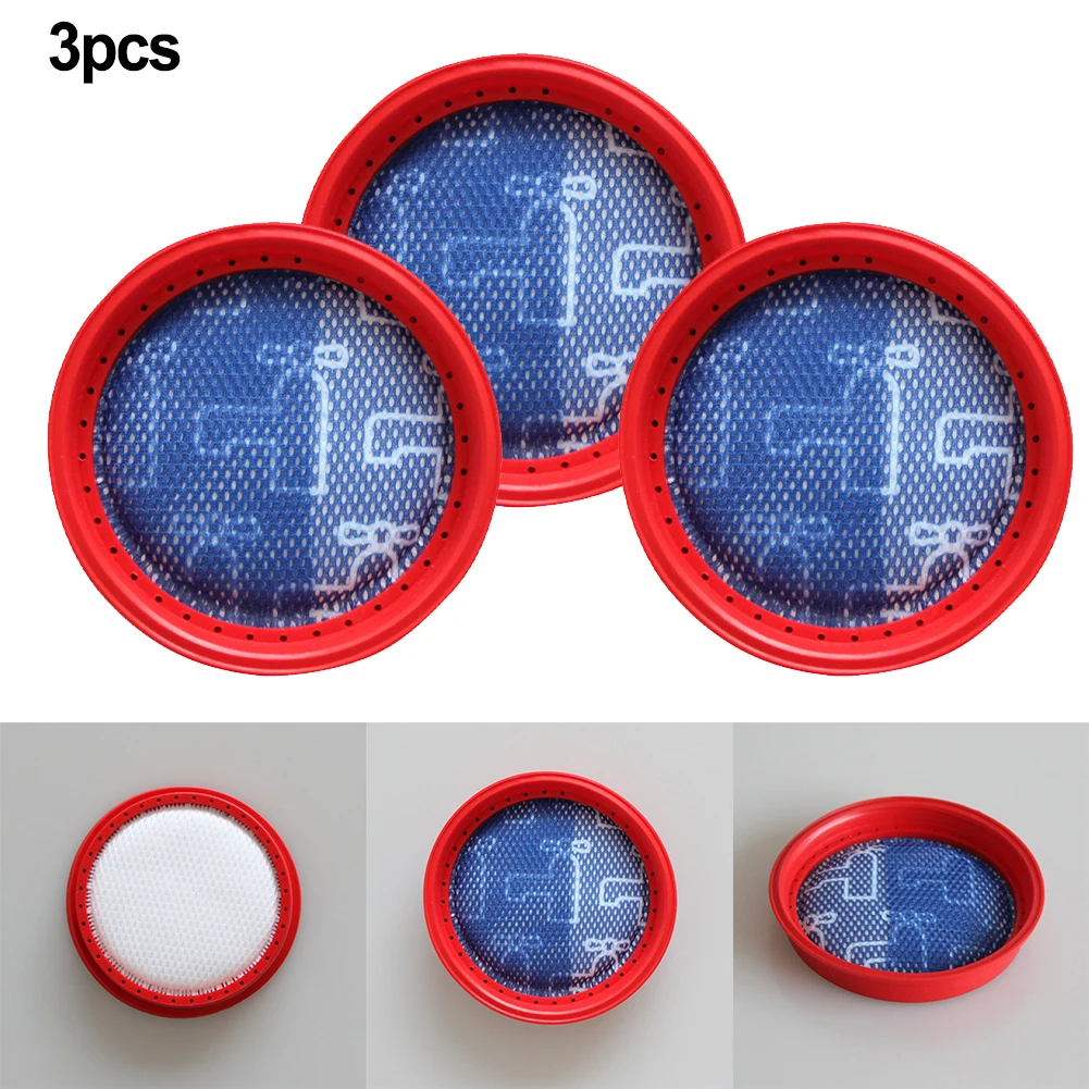 مرشحات فلتر بديلة 3 * فلتر غبار هواء العادم يقلل من الغبار القابل للغسل لـ Kogan C11 Pro اللاسلكي