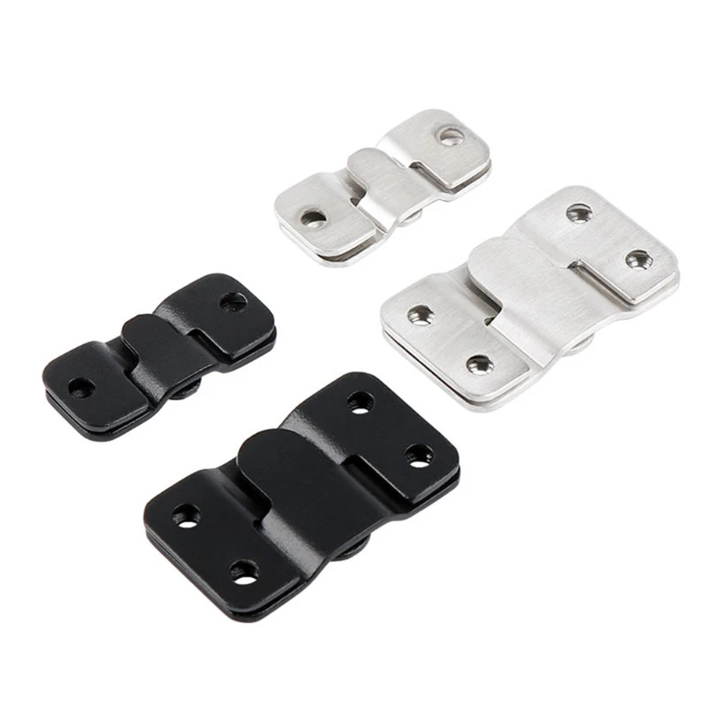 2 Pieces Stainless Steel Frame Heavy Duty Photo Frame Hooks Flush Mount Bracket for Picture Hold Wall Mount Hardware