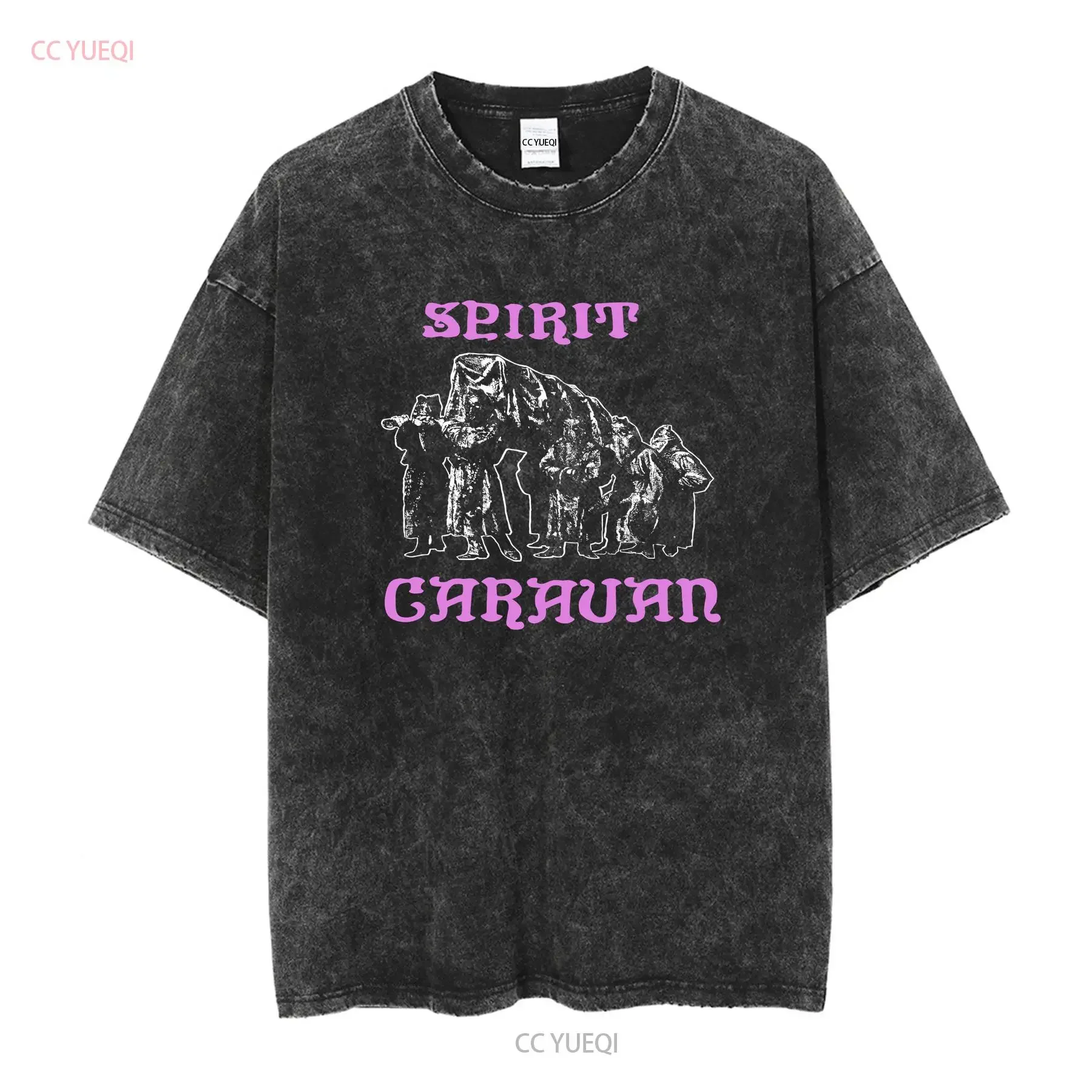 Spirit Caravan Vintage T Shirt WINO WEINRICH THE OBSESSED SAINT VITUS long or short sleeves vintage Washed Stylish Breathable