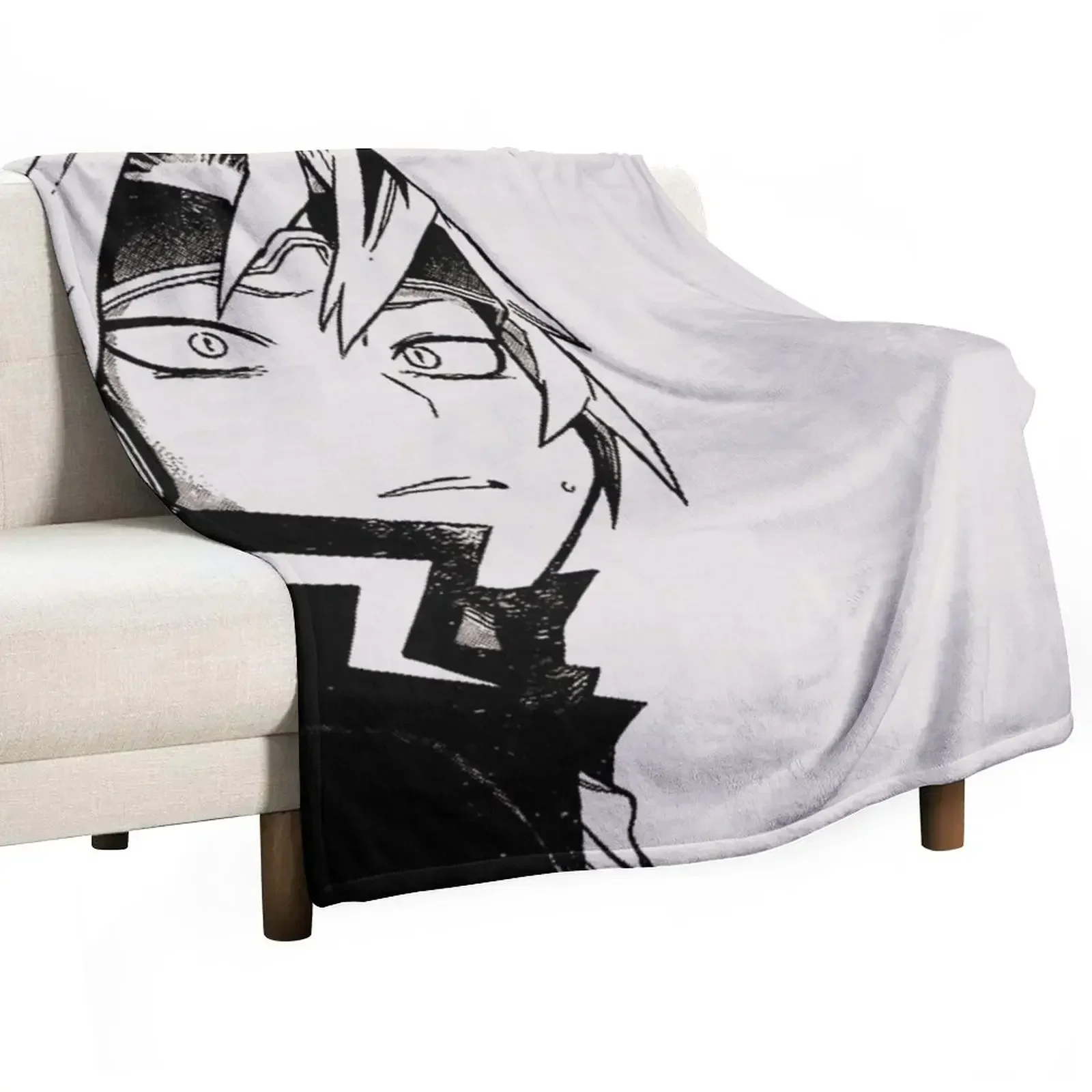 kaminari denki Throw Blanket Sofa Quilt Retros for winter Blankets