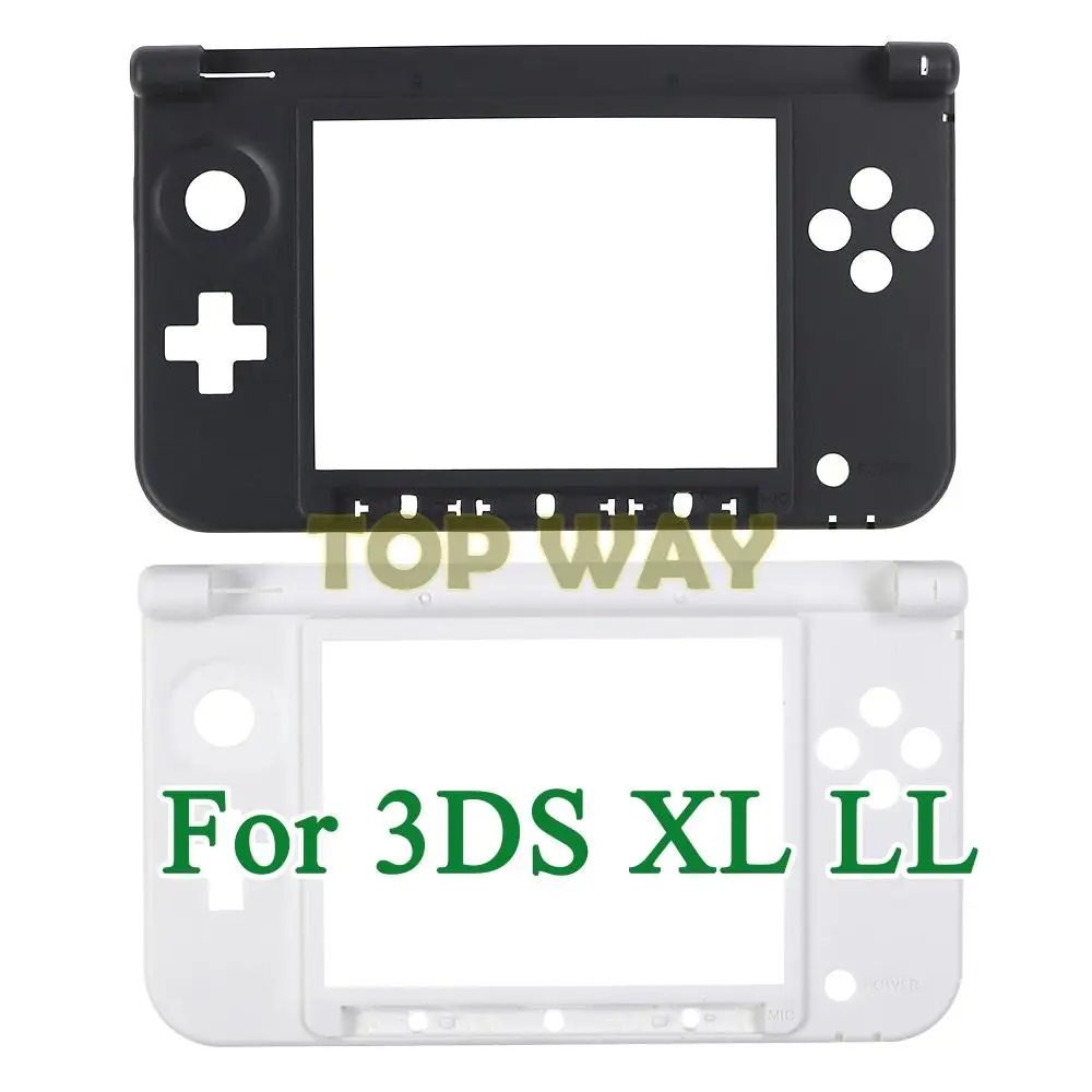 

20PCS White Black For 3DSXL Bottom Middle Frame Middle Housing Shell Cover Case Replacement For 3DS XL 3DS LL