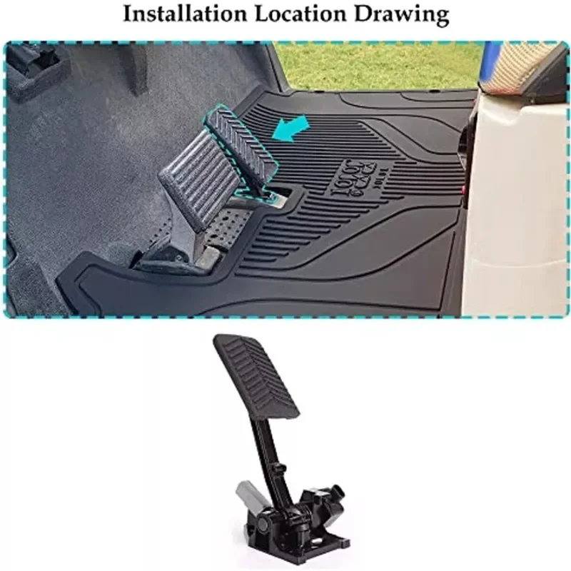 Voor EZGO RXV & 2 Vijf elektrische golfkar, 604692   Montage van gaspedaalkast 626138