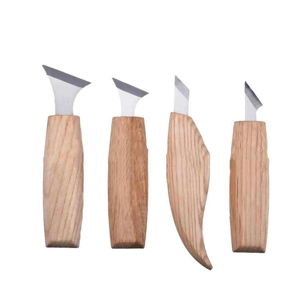 1PCS Chisel Woodworking Cutter Hand Tool Set Wood Carving Knife DIY Peeling Woodcarving Spoon Carving Cutter Stainless Steel