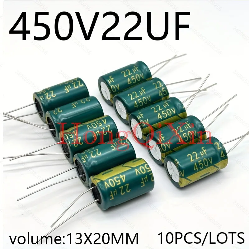 450v22uf electrolytic capacitor 22uf450v volume 13X20MM 5pcs/lots