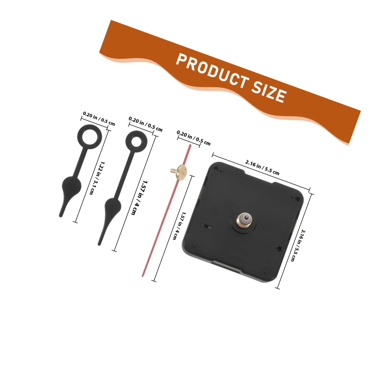 1세트 시계 무브먼트 키트 DIY 벽걸이/탁상시계 제작용 교체 메커니즘 10-12cm 시계판 무소음 작동