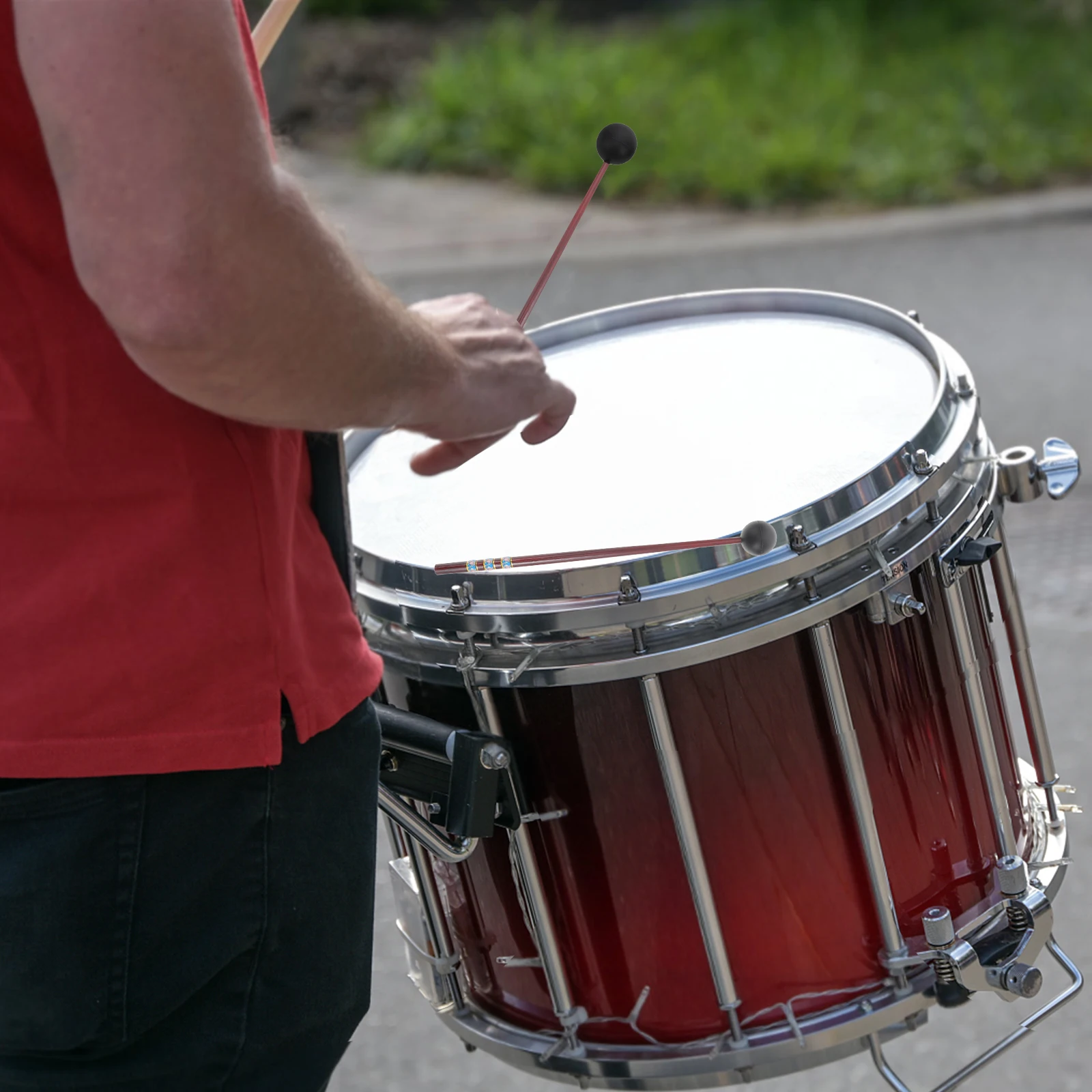 

Drumstick Drumsticks Mallets Marimba Percussion Wood Handle Instrument Accessories Ethereal