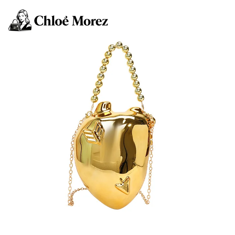 

Woman Bags, Heart Shaped Crossbody Shoulder Acrylic Bag, Dinner Bag