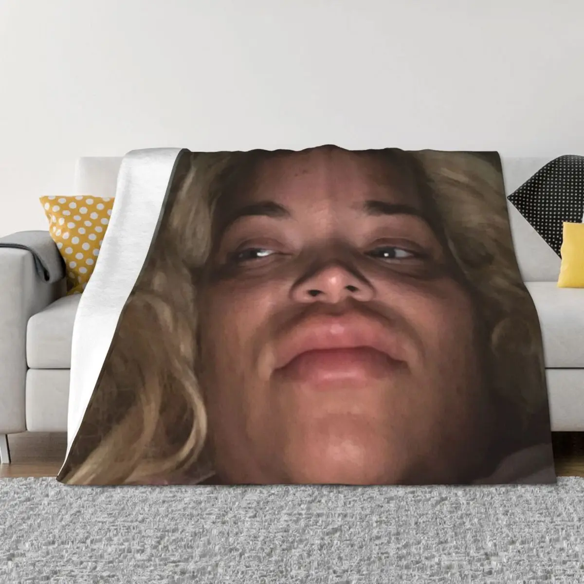 

Trisha my queen Throw Blanket Blankets For Sofas Sofa For Decorative Sofa Luxury Brand Blankets