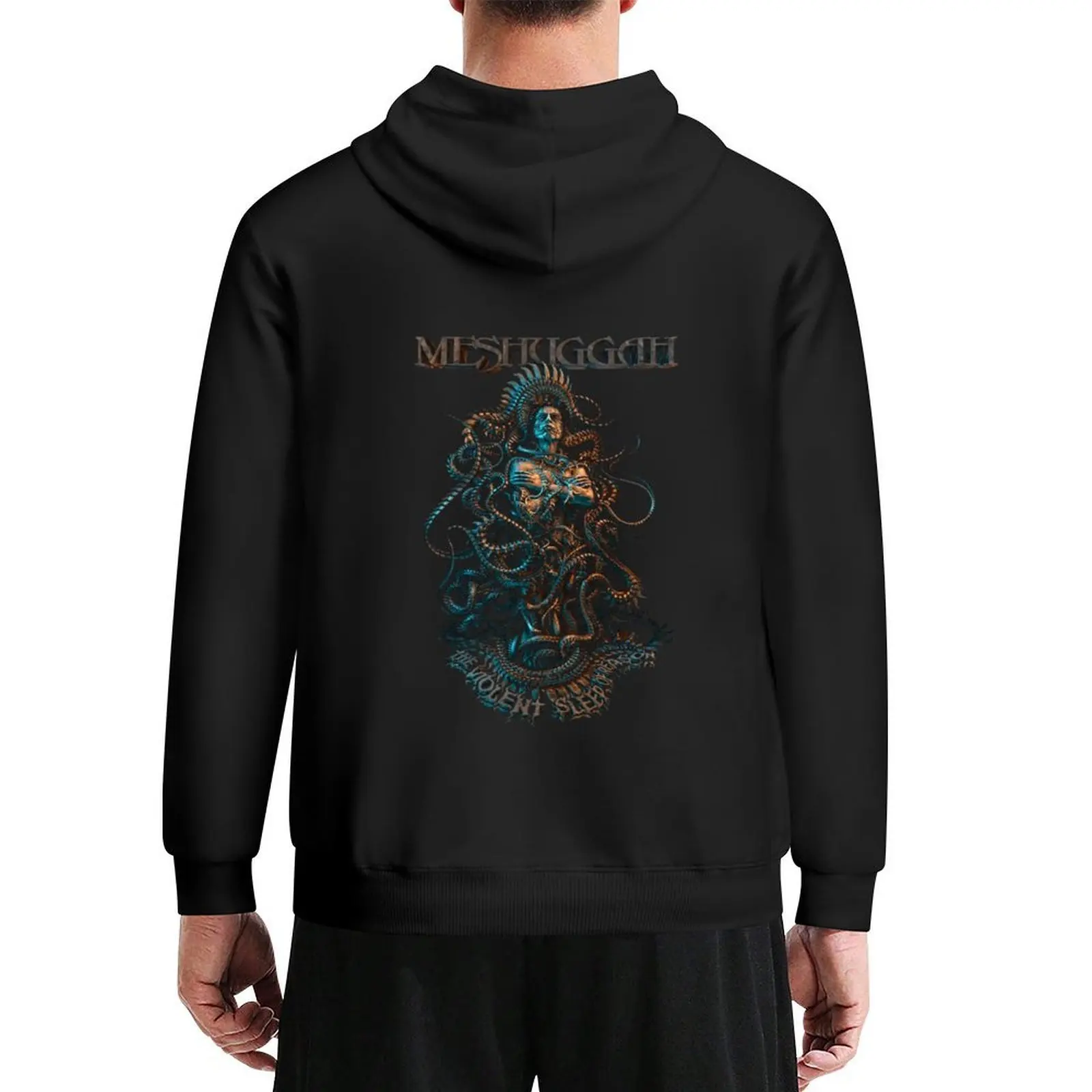

Meshuggah Band Official Hoodie men's winter sweater anime clothing male clothes hooded shirt new in hoodies