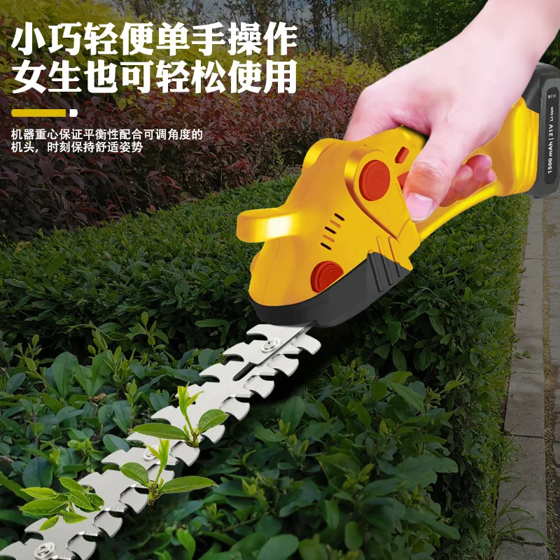 

Suitable forPruning mower Electric fence shears Rechargeable one-handed landscaping tools Small hedge trimmer