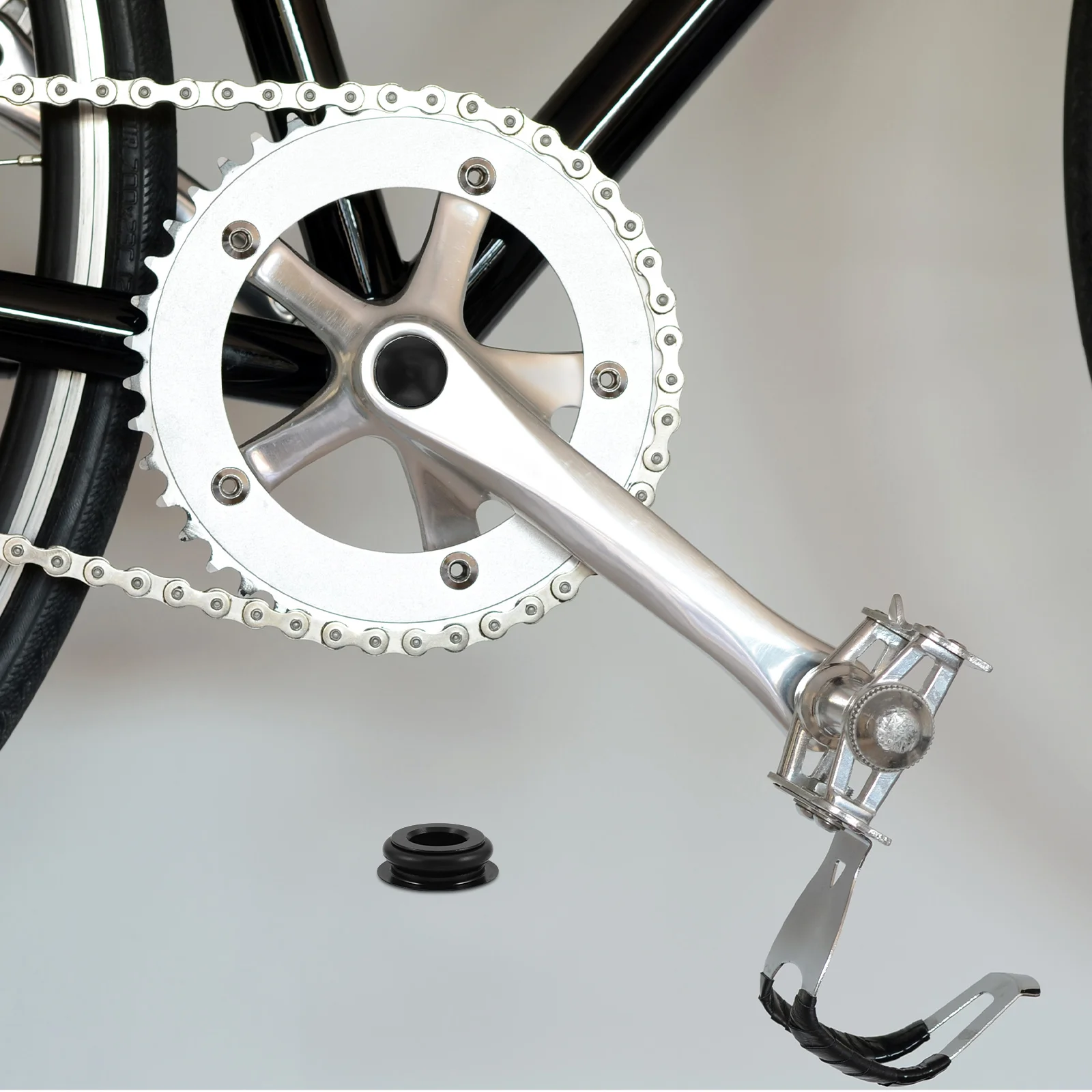 

3pcs Bicycle Accessories Cnc Aluminum Alloy Crankset Dust Cover For Mountain Bike Road Cycling Long-Distance Ride Durability