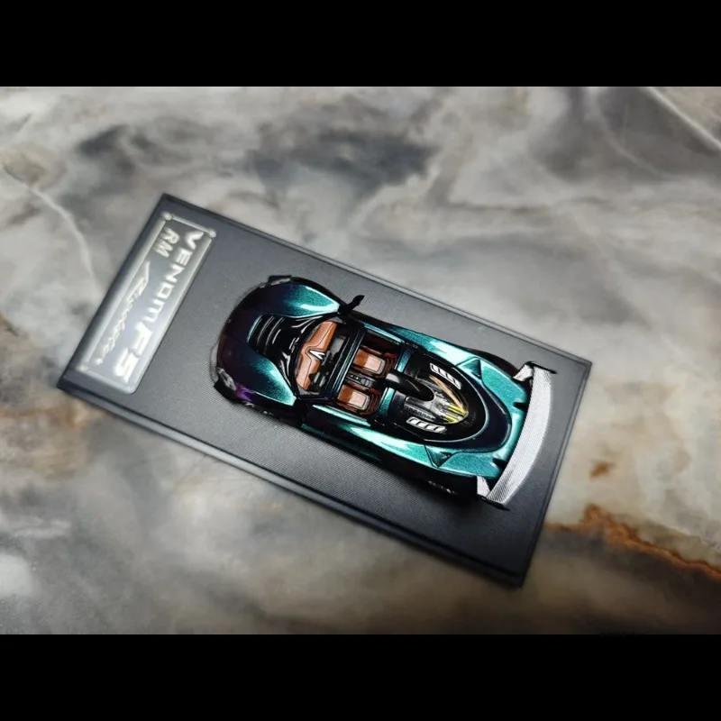 

RM 1:64 Venom Exhibition Limited Edition Hennessey F5, имитация модели автомобиля из сплава, игрушки для мальчиков, коллекционные украшения для взрослых.