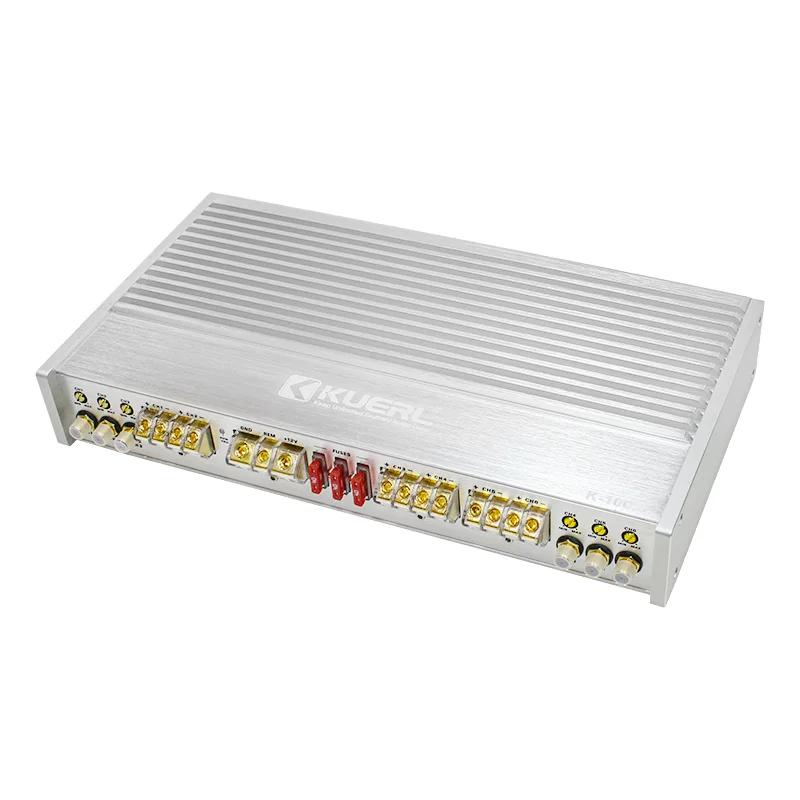 Newly Wholesale top AB Class High-Power 6*100W 6-Channel Car Audio Power Amplifier for Car Audio Modification