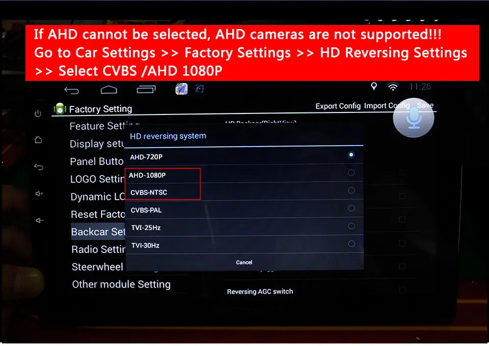 4K AHD 1920*1080P Auto Zurück Hinten Kamera Für VW Passat CC B6 B7 Polo Skoda Octavia Tiguan Audi A4 B8 Q3 Q5 A5 A8 S5 A3 A6 C7 A7 A1 – Detail 8