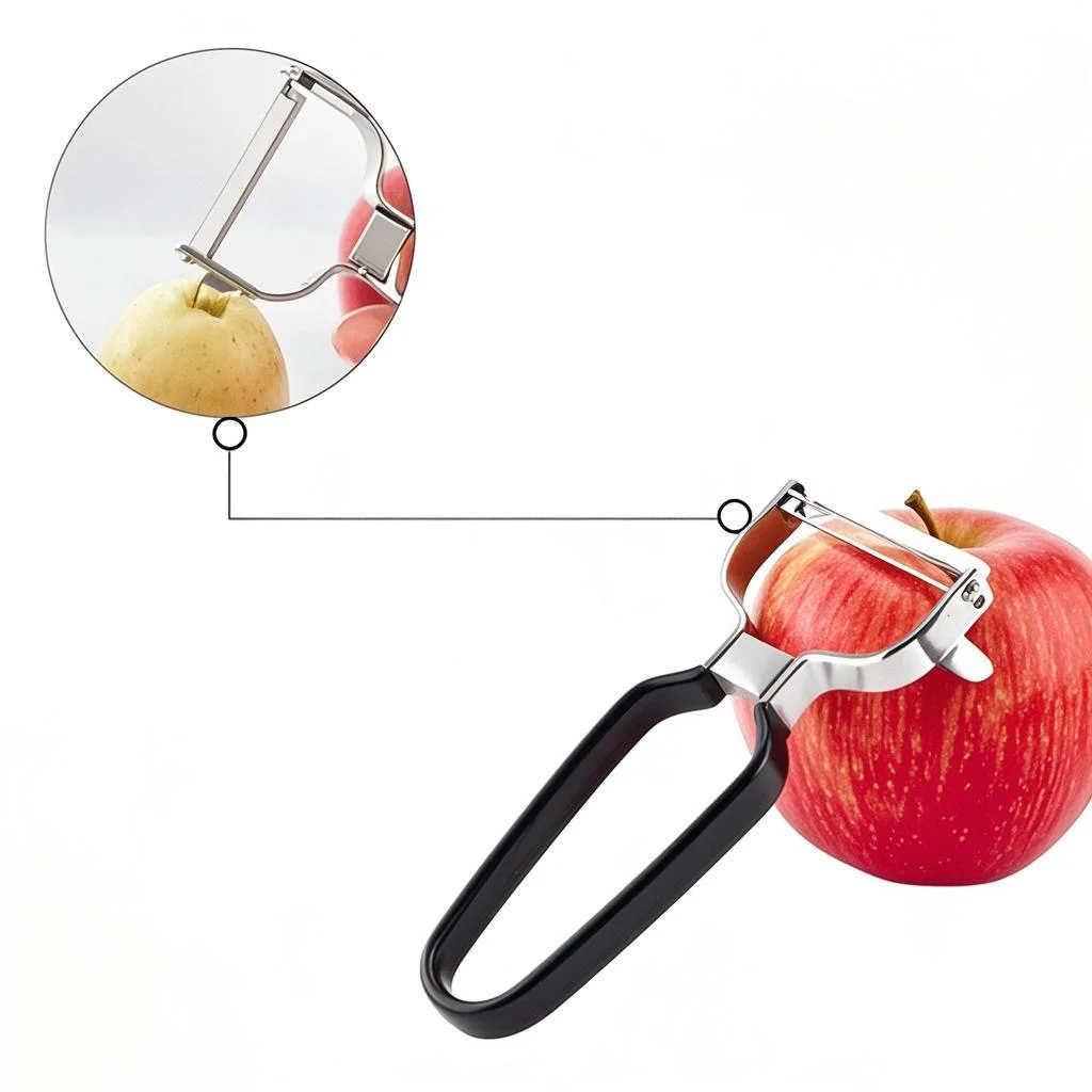 

2PCS Stainless Steel Vegetable Fruit Peeler Potato Zester Carrot Peeling Knife Fruit Tools Kitchen Accessories Cuisine Pelador