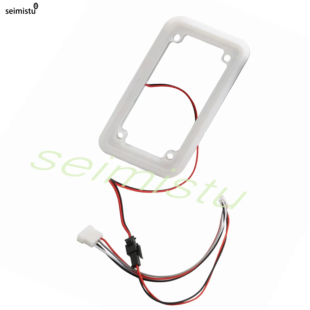 Münzprüfer LED Farbiger LED-Rahmen Dekoratives Panel Upgrade DIY Verkaufsautomaten-Teile Lampenhalter Flipper-Arcade-Spiel – Detail 8