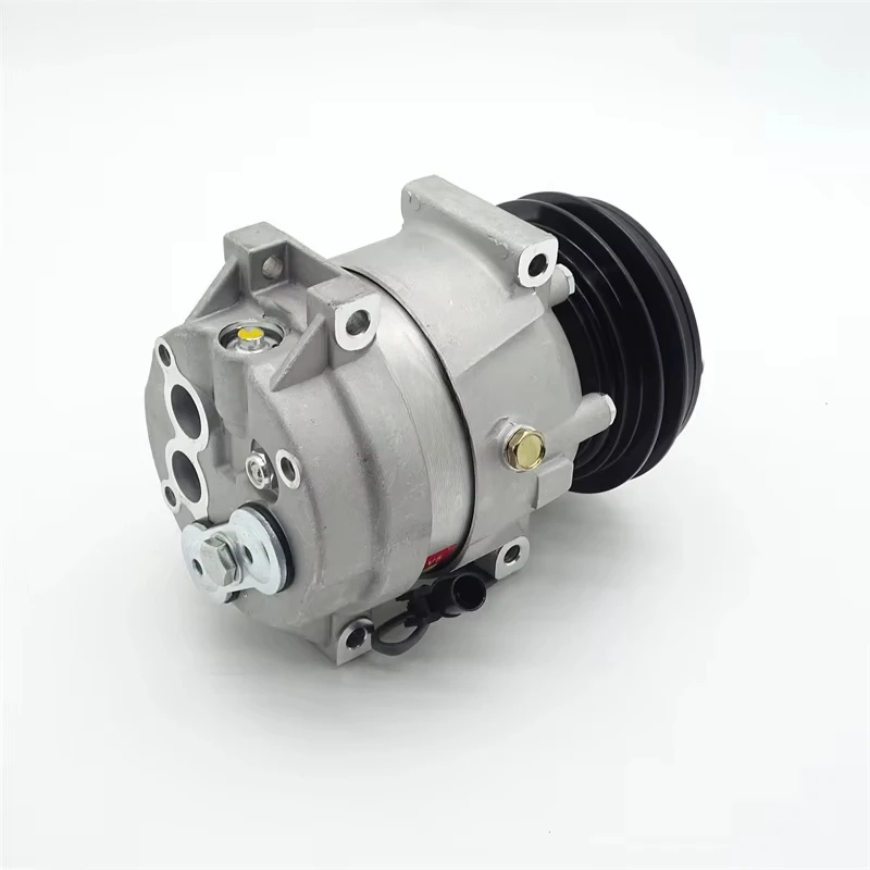 Excavator Air Conditioning Compressor Air AC Compressor R130-5 R200 R200-5R300-5R134a 12V 24V