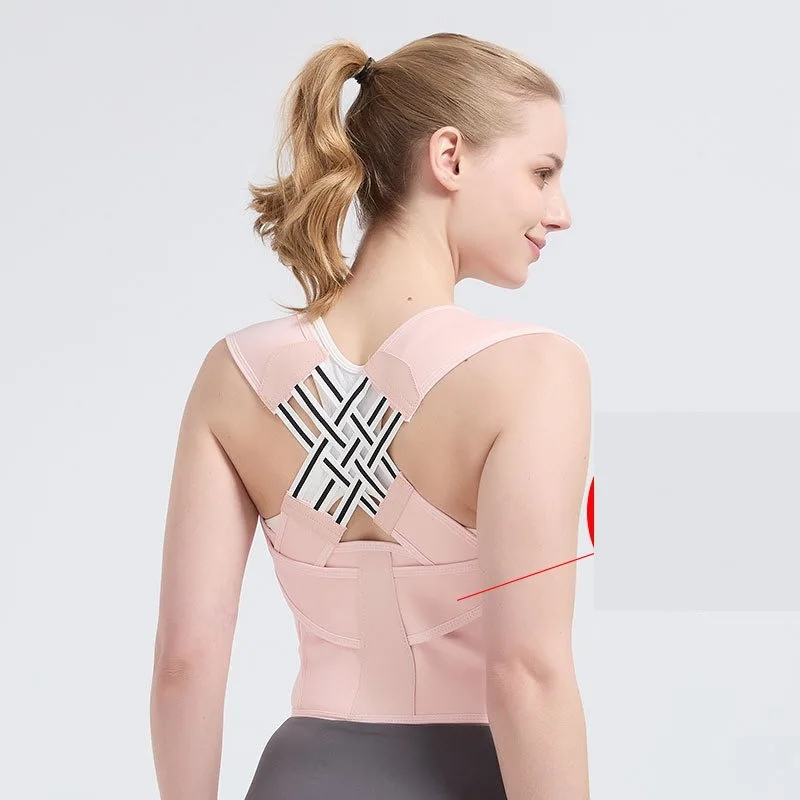 New Adult Posture Corrector Belt Breathable Back Correction Strap Women Men Back Support Sitting Position Correction Tool gallery 4