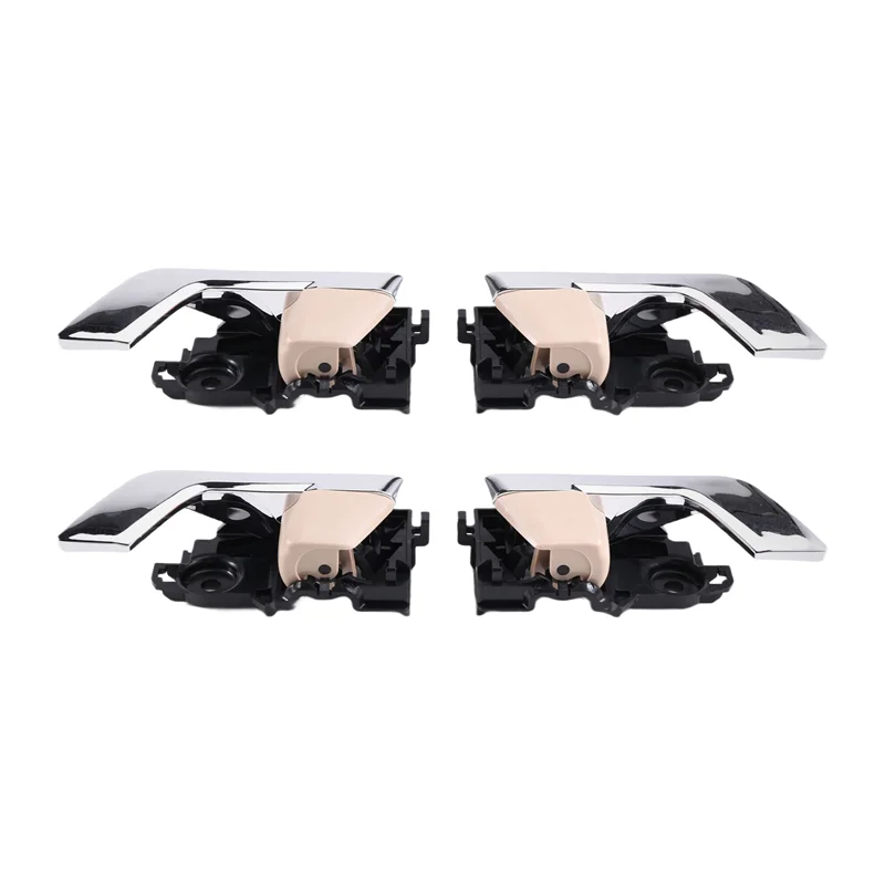 

4Pcs/ Set Front/Rear Inside Door Handle 69206-0N010/69205-0N010 For Toyota REIZ GRX13 2010-2017 Inner Door Handle Pull