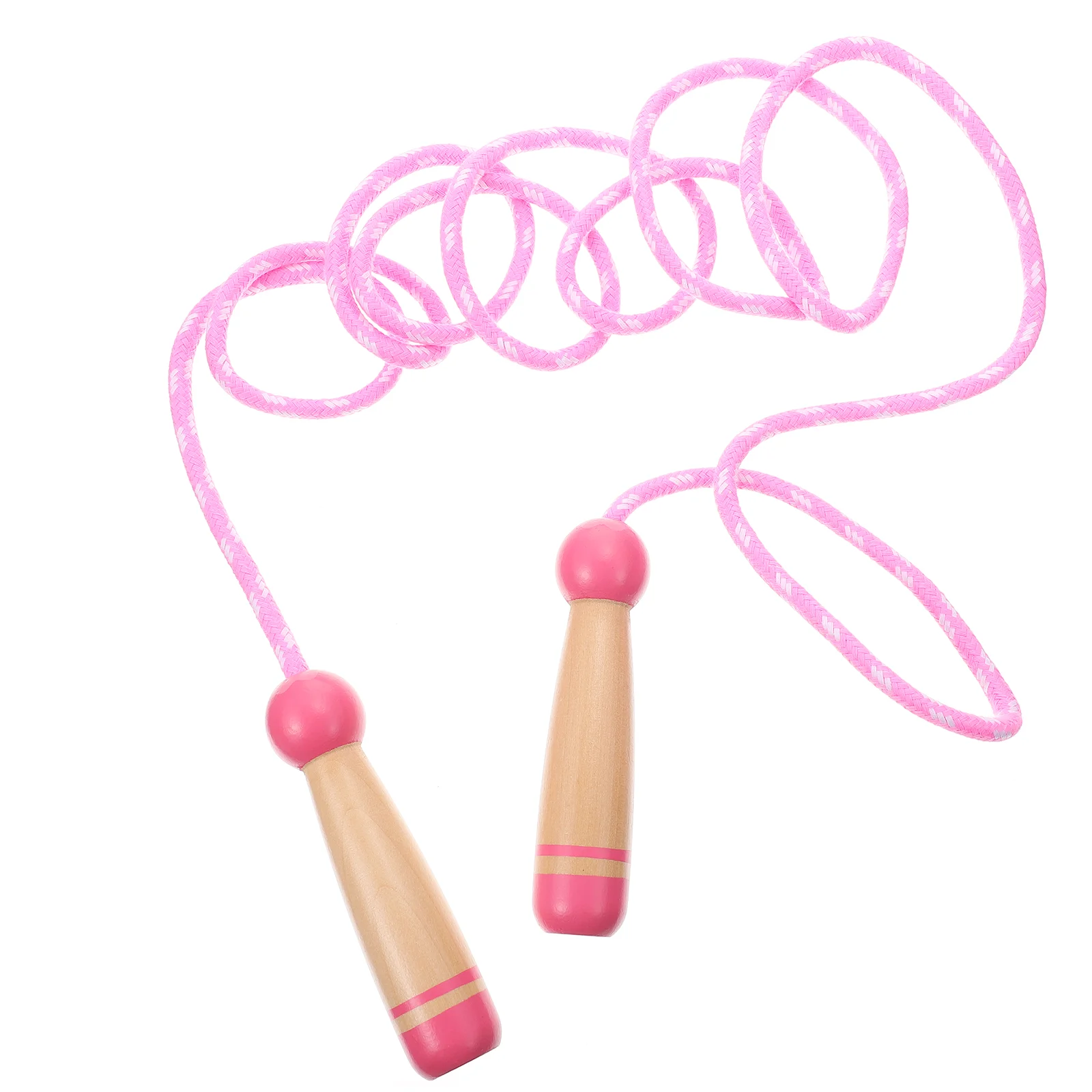 

Skipping Rope Toy Lightweight Jump Fitness Exercises Wooden Anti- Ropes