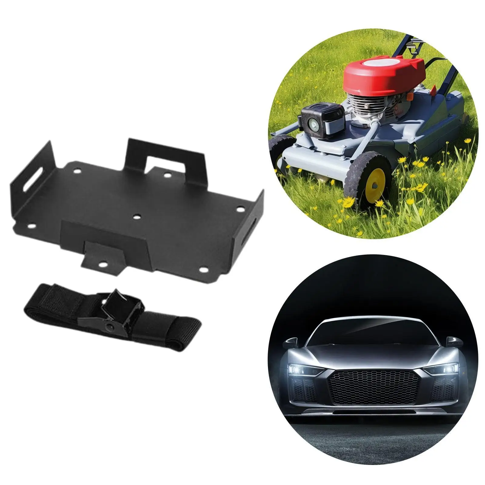 

12V 6AH-15AH 6V 7AH-12AH Металлический лоток для аккумуляторов для квадроциклов, аксессуары для гидроциклов