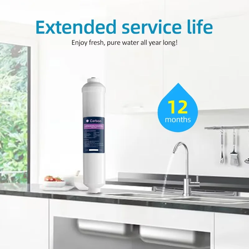 

SYGOODLIFE Refrigerator Filter Replacement Filter Drinking Water System Carbon Filter Purifier Excluding Accessories T33