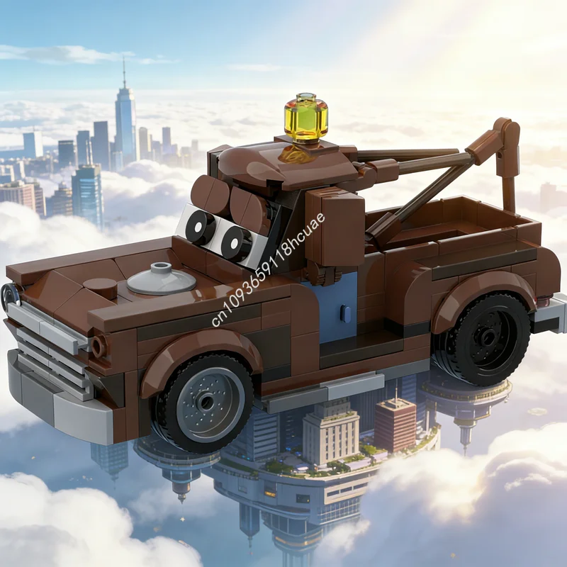 

203pcs MOC Megan Tow Truck Version City Traffic Model Building Blocks Toys Construction DIY Idea Christmas Gift Education