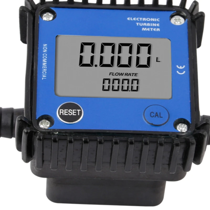 

K24 Turbine Flow Meter 4 Minutes 6 Minutes Small Flow Gear Meter Diesel Gasoline Methanol Edible Oil Digital Display Meter