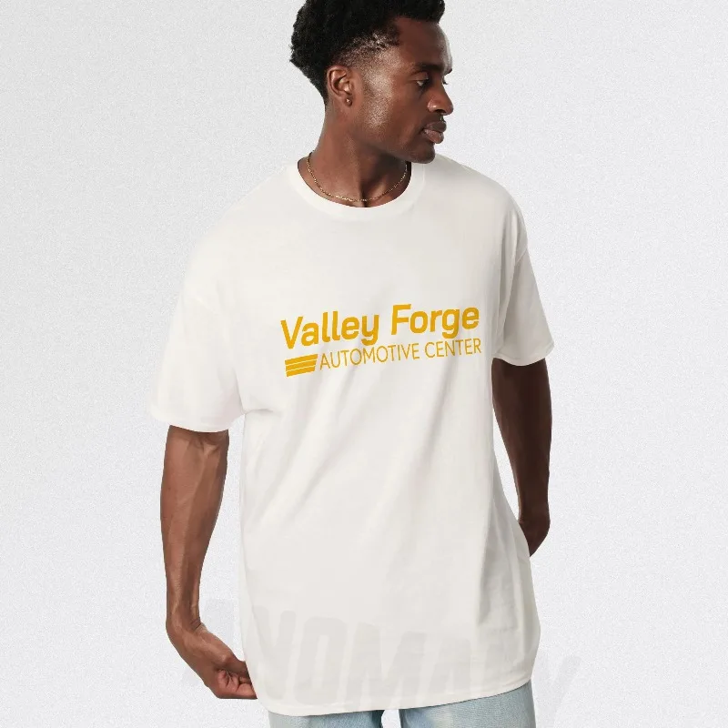 Valley Forge Automotive Center T-Shirt: Funny TV Series Graphic Tee Four season popular unisex cotton T-shirt
