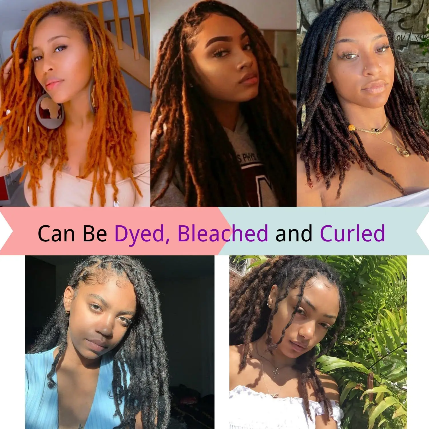 0,6 см 100% человеческие волосы, дреды, вязанные крючком волосы, дреды ручной работы, наращивание волос T1B/27/33/99j, плетение волос для мужчин и женщин