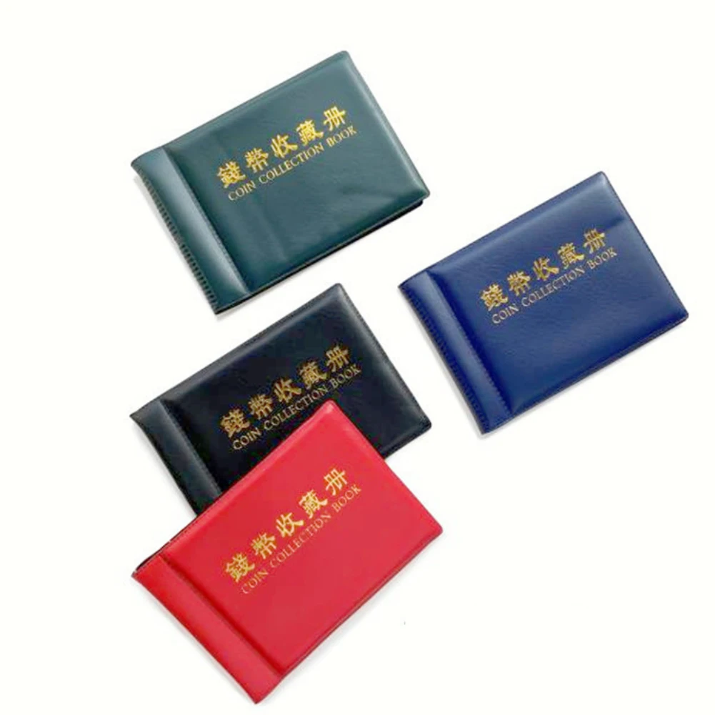 Pockets Album Portable Storage Coin Storage Album 13*9.5cm Wholesale Collecting Coin Holders Scrapbook Coin Collection Book