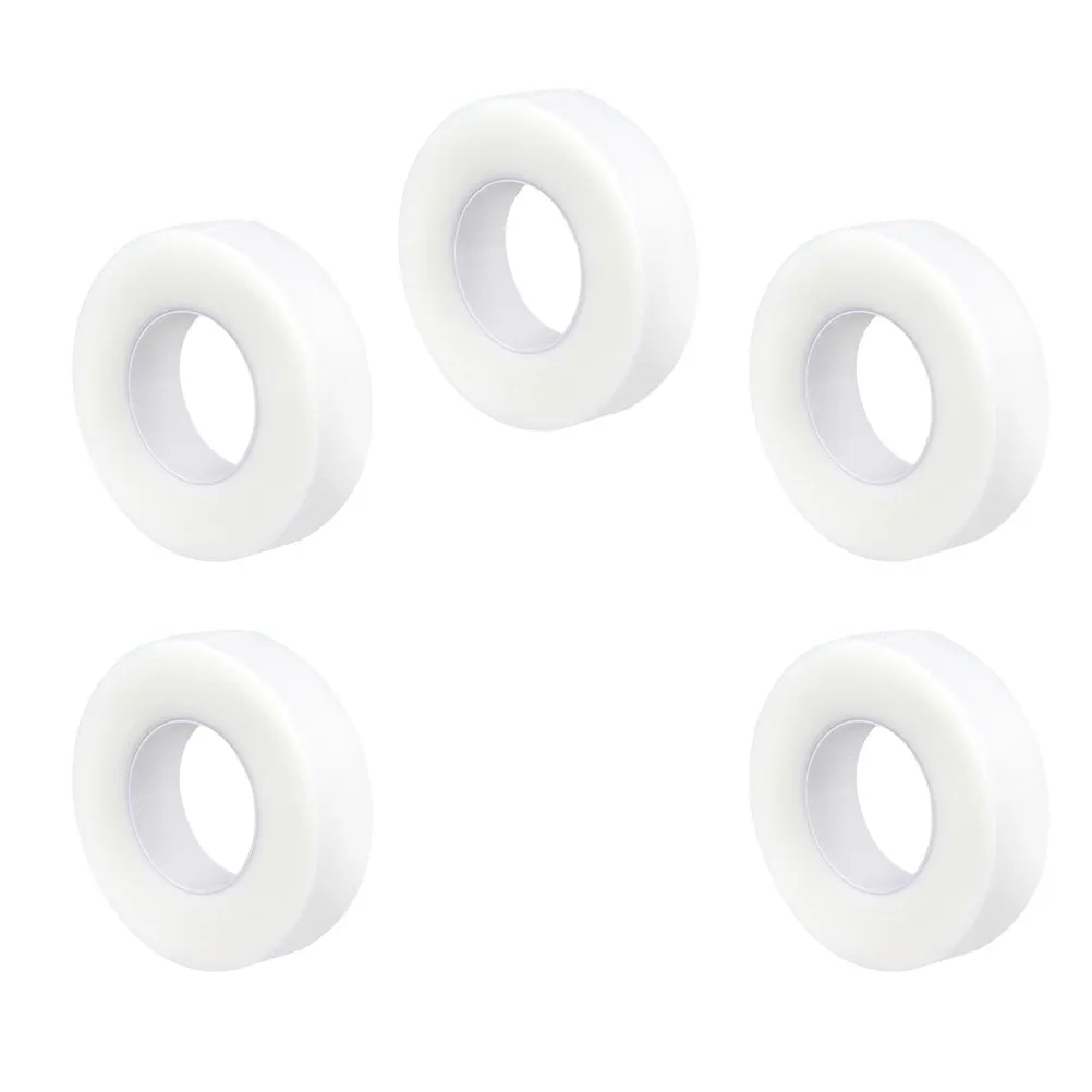 5Pcs Eyelash Extension Tape High Quality Skin-Friendly Fixed Isolation Tape Peel Off for Eyelash Grafting Salons