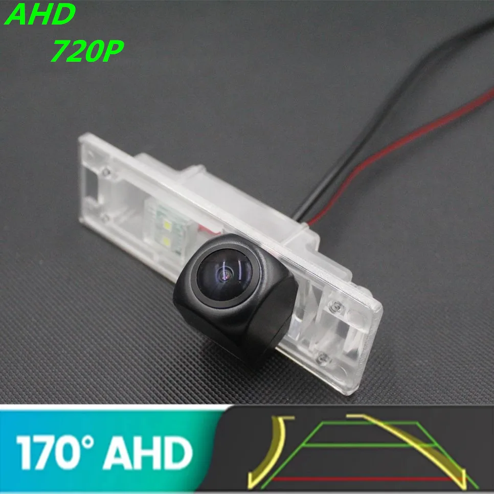 

AHD 720P Trajectory Fisheye Car Rear View Camera For BMW 1 E81 2007~2012 Z8 Mini Clubman R55 F75 Reverse Vehicle Monitor