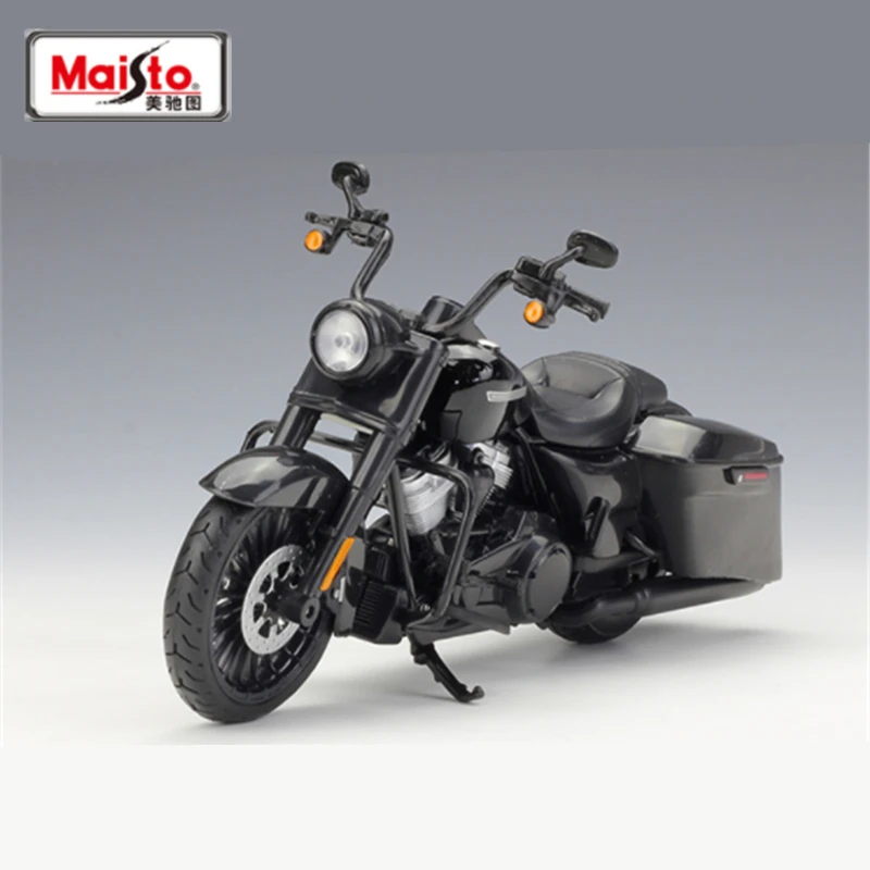 Maisto 1:12 Harley Road King lega speciale sport moto modello simulazione metallo Street Racing moto modello giocattolo per bambini regalo