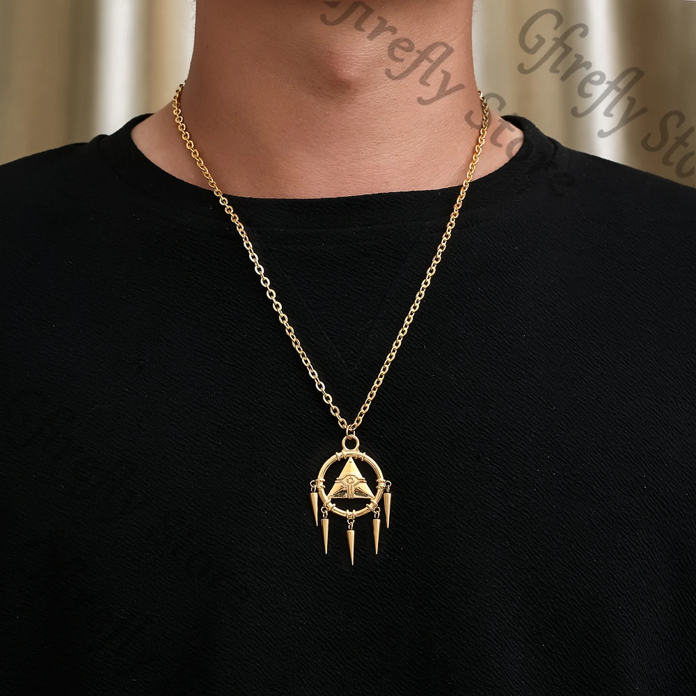 

Anime Amulet Clothes Accessories Necklace Collect Pendant Ambitus Cosplay Colleagues Souvenir Yu-Gi-Oh! Decoration Decorate Gift