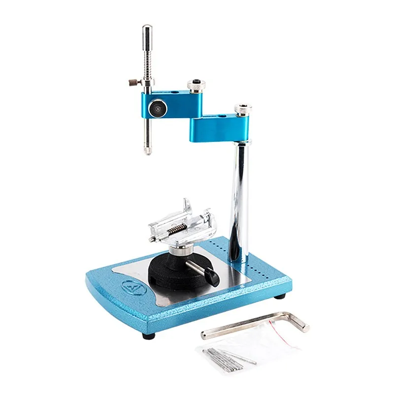 

Dental Lab Surveyor Simply Parallel Surveyor Visualizer Fully Adjustable Tool Square Base Parallel Observation Blue Color