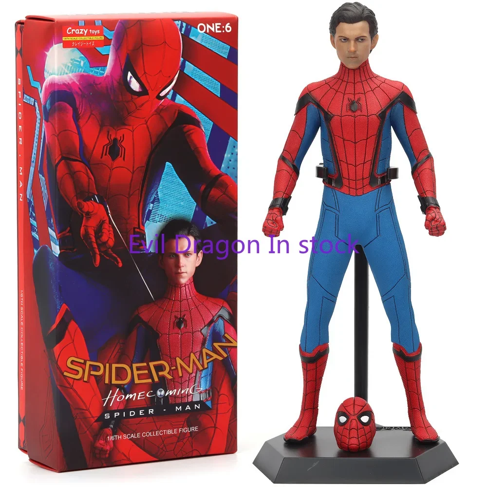 30 cm Marvel The Avengers 1/6 Iron Man Mk46 Scarlet Spiderman Anime Figuren Pvc Model Ornamenten Collectible Speelgoed Festival Geschenken