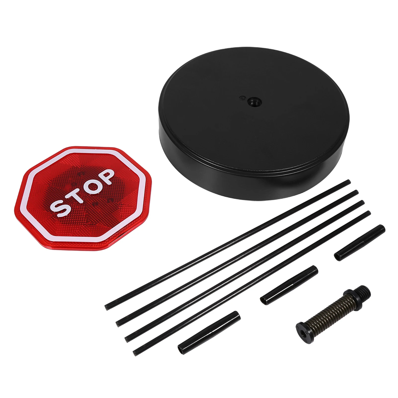 Señal de parada de estacionamiento, Sensor de señal de parada de estacionamiento, Sensor de parada LED intermitente con soporte ajustable, Detector de estacionamiento automático para puerto de garaje