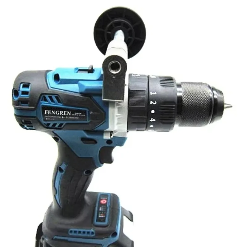 

20V Cordless Impact Drill Electric Screwdriver 13MM Power Screw Driver Tools With 2 Li-ion Battery And A Charger