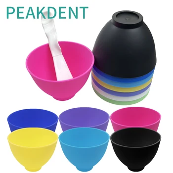1 szt. Dental mieszana miska gipsowa silikonowa mieszana elastyczna miska do mieszania materiał miska do mieszania do narzędzia do higieny jamy ustnej