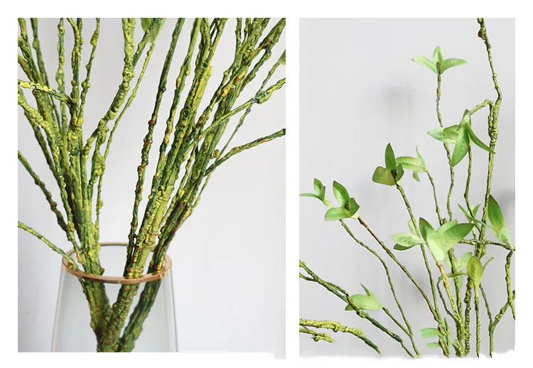 Neue künstliche Rattan-Rebe, simulierte grüne Pflanzen, langer Zweig für Zuhause, Wohnzimmer, Dekoration, Weihnachtsfeier, Hängedekoration – Detail 10